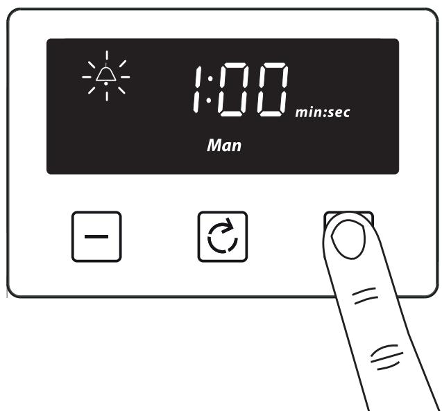 STOVES STERLING 1100EI - Réglage du compte à rebours - 2