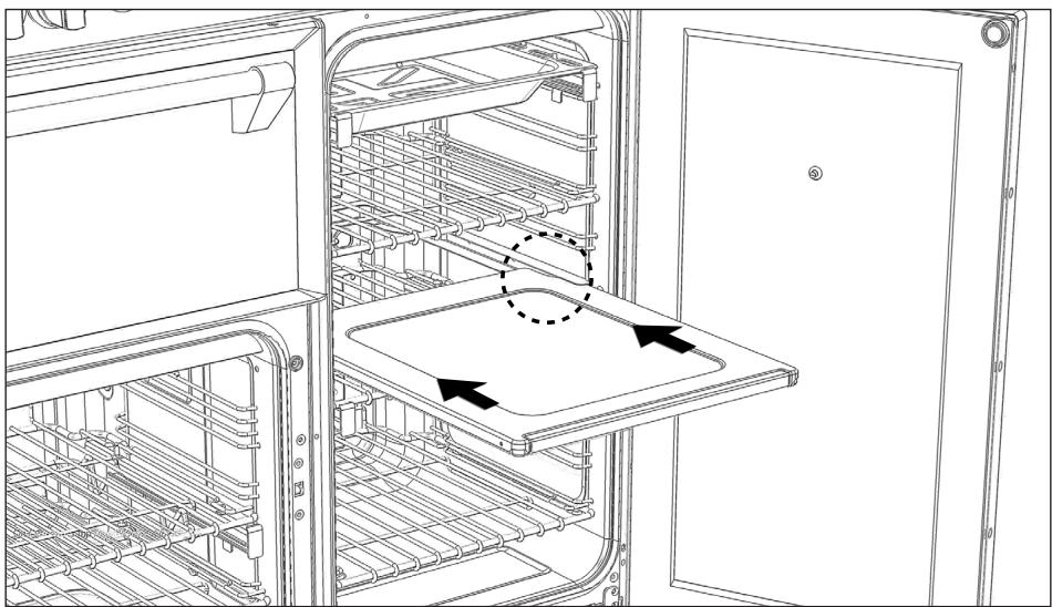 STOVES STERLING 1100EI - Comment positionner le séparateur - 1