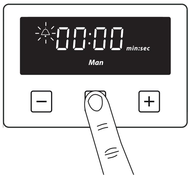 STOVES STERLING 1100EI - Réglage du compte à rebours - 1