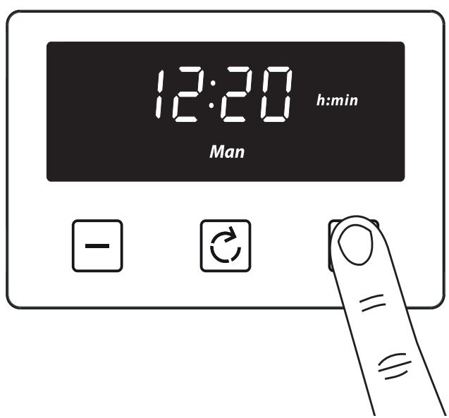STOVES STERLING 900EI - Activation/désactivation du verrouillage des touches - 1