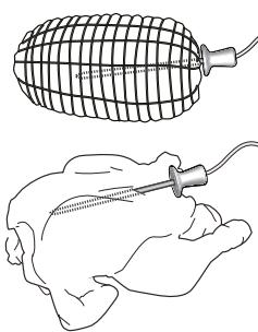 WHIRLPOOL AKZ96230/IX - Utilisation de la SONDE à VIANDE (le cas échéant) - 1