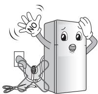 LG GTF916PZPYD - Do not extend or modify the length of the power plug. - 1