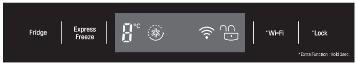 LG GTF916PZPYD - CONTROLES DEL COMPARTIMIENTO DEL FRIGORÍFICO - 1
