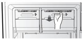 SAMSUNG RT5572DTBSP - Démontage des accessoiresdu réfrigérateur - 5