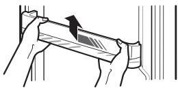 SAMSUNG RT5572DTBSP - DE KOELKASTACCESSOIRES VERWIJDEREN - 15