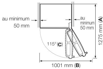SAMSUNG RT5572DTBSP - Choix du lieu d'installation - 2