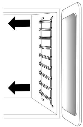 FALCON PROFESSIONAL MERCURY 1000 INDUCTION - Retrait du gril coulissant - 8