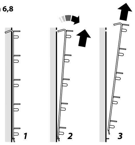 FALCON PROFESSIONAL MERCURY 1000 INDUCTION - Retrait du gril coulissant - 6