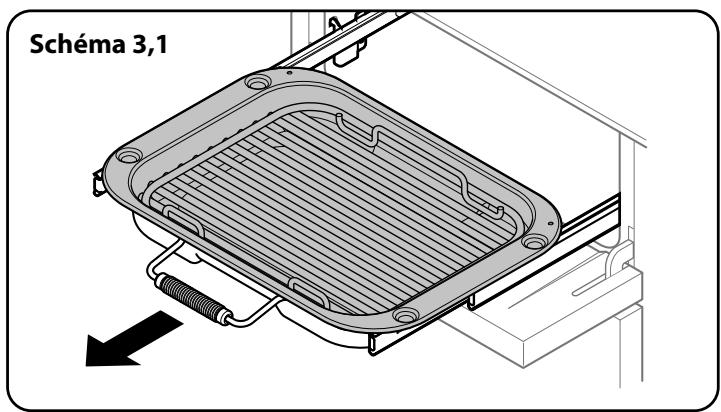 FALCON PROFESSIONAL MERCURY 1000 INDUCTION - Grilles de four - four droit (four haut) - 9