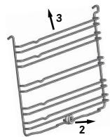 FRANKE CL 85 M PW - Remover as armações laterais - 2