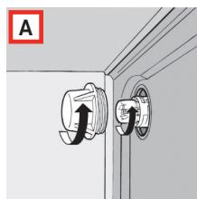 FRANKE CL 85 M PW - Replacing the oven lamp - 1