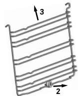 FRANKE CL 85 M PW - Aufnahmegitter ausbauen - 2
