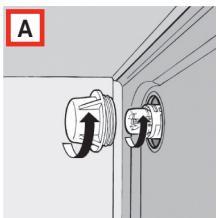 FRANKE CL 85 M PW - Remplacement de l'ampoule du four - 1