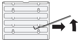 FALCON MODERN TOLEDO 110 CERAMIC - To turn off the key lock - 10