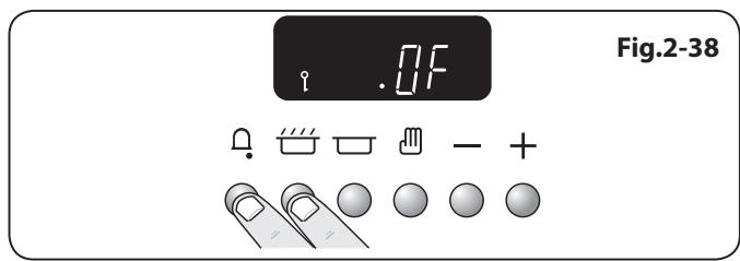 FALCON MODERN TOLEDO 110 CERAMIC - To turn off the key lock - 4