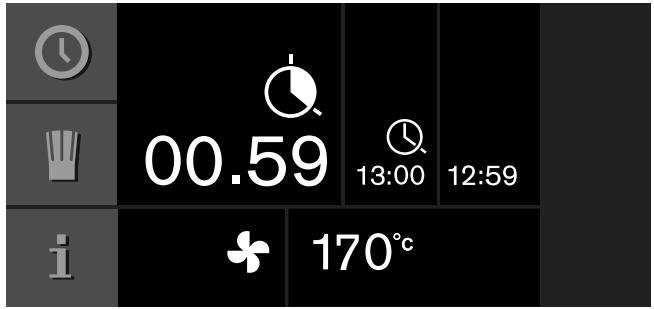 GAGGENAU BOP 210 131 - Setting a cooking time - 3