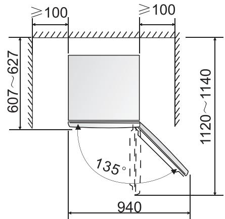LISTO RCL180-55HIB2 - Ventilation suffisante - 2