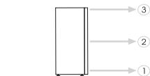 CANDY CMCL5142SN  -  CMDDS5142WN -  CMDDS5142XH -  CMDDS5142WHN -  CMDDS5142XHN - REVERSIBILITY OF THE DOOR (ELECTRONIC) - 12