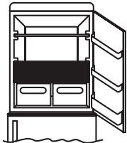 CANDY CMCL5142SN  -  CMDDS5142WN -  CMDDS5142XH -  CMDDS5142WHN -  CMDDS5142XHN - Section réfrigérée - chill - 1