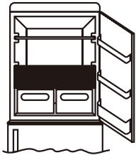 CANDY CMCL5142SN  -  CMDDS5142WN -  CMDDS5142XH -  CMDDS5142WHN -  CMDDS5142XHN - Kuhlabschnitt - Chil - 1