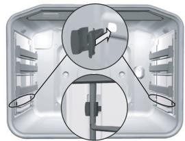 GORENJE E67110AW - Les parois amovibles EcoClean s'installent de la façon suivante : - 1
