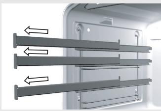 GORENJE E67110AW - Glissières téléscopiques extensibles ( selon les modèles) - 1