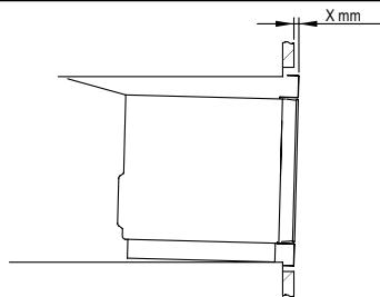 SAUTER SMS7121B - Choix de l'emplacement et encastrement - 7