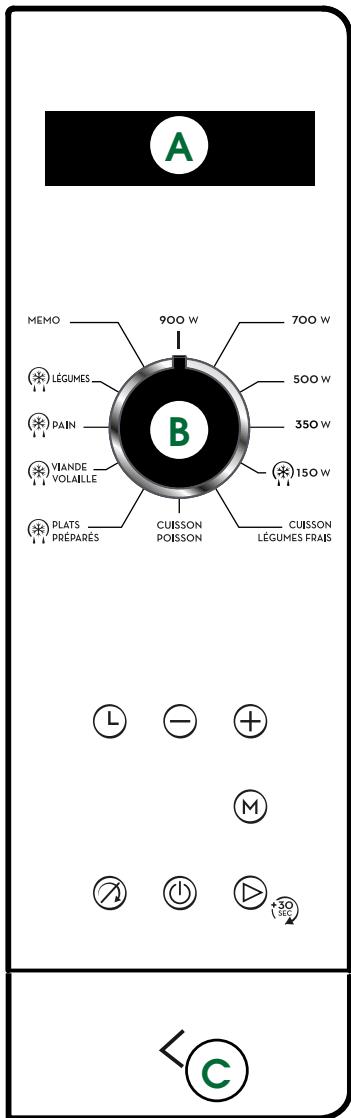 SAUTER SMS7121B - La touche depuis / +30 secondes : - 1