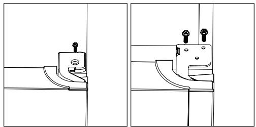 HOTPOINT HTM1722V - ZMIANA KIERUNKU OTWIERANIA DRZWI - 1