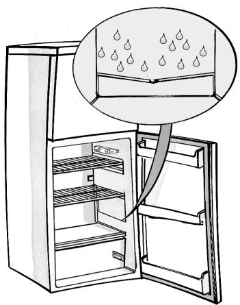 HOTPOINT HTM1722V - CUM SE CURÂTÀ COMPARTIMENTUL FRIGIDER - 1
