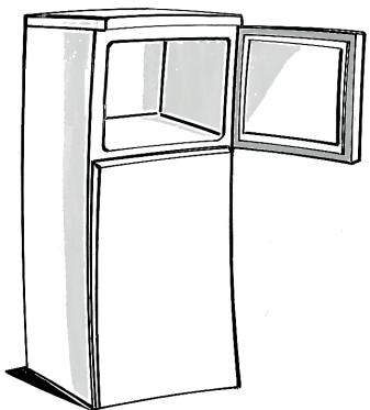 HOTPOINT HTM1722V - ABTAUEN UND REINIGEN DES GEFRIERSCHRANKS - 1