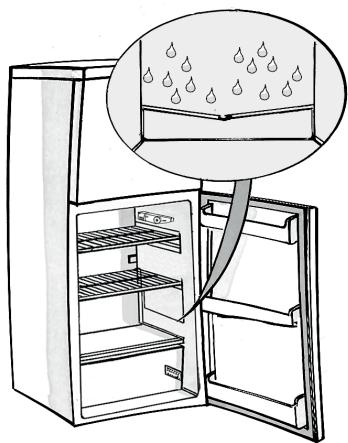 HOTPOINT HTM1722V - RENGÖRING AV KYLDELEN - 1