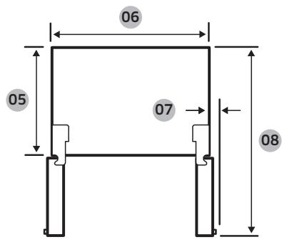 SAMSUNG RS68A8840S9 - Dégagement - 3
