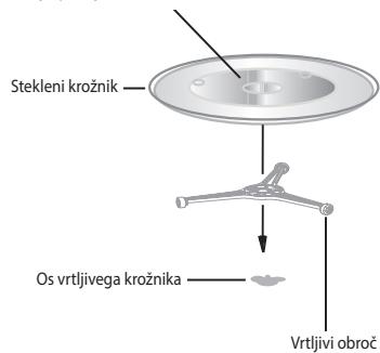 ECG MTD 2080 VGSS - NAMESTITEV VRTLJIVEGA KROŽNIKA - 1
