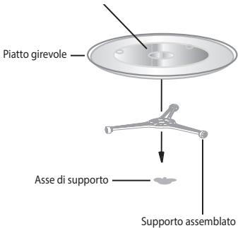 ECG MTD 2080 VGSS - INSTALLAZIONE DEL PIATTO GIREVOLE - 1