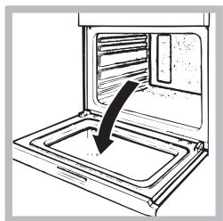 SCHOLTES BC 199 DP XA S - Cleaning the oven door - 1