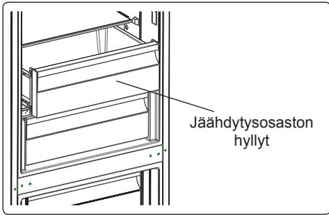 AEG-ELECTROLUX RCB636E4MW - Jäähdytyshyllyn poistaminen - 1