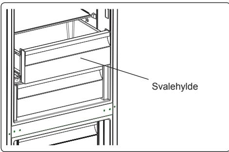 AEG-ELECTROLUX RCB636E4MW - Udtagning af svalehylden - 1