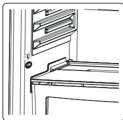 AEG-ELECTROLUX RCB636E4MW - Placera livsmedel i det kallaste omradyet i kylen - 2