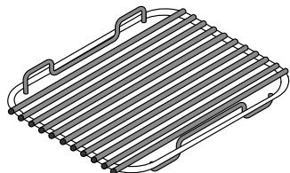 FALCON ELISE 90 INDUCTION - Utilisation de la grille coulissante - 3