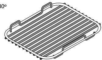 FALCON ELISE 90 INDUCTION - Utilisation de la grille coulissante - 6