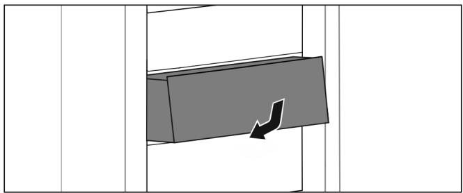 LIEBHERR XRFBD5220-20 BLUPERFORMANCE - XRFbd 5220 - Inserting the drawer - 1