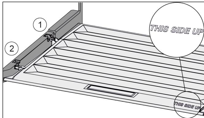 LIEBHERR ISKG 5Z1EA3 - Inserting the compartment cover - 1