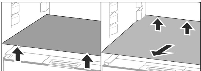 LIEBHERR ISKG 5Z1EA3 - Adjusting/removing the shelves - 3