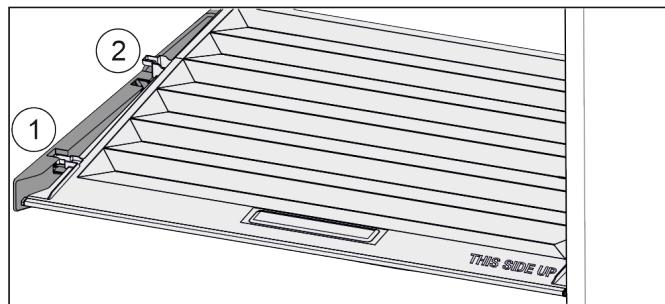 LIEBHERR ISKG 5Z1EA3 - Removing the compartment cover - 1