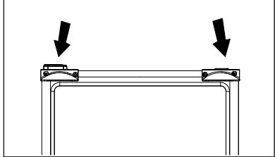 BEKO B5RCNE405LXP - Attaching the plastic wedges - 2