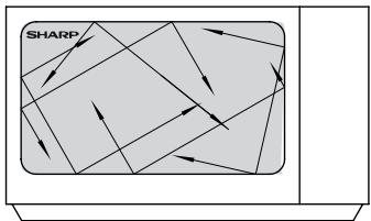 SHARP R 270 - R-270S - BRANCHEMENT ÉLECTRIQUE - 2