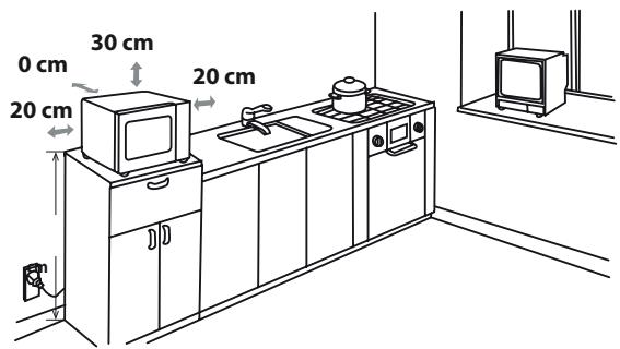 SHARP R 270 - R-270S - INBOUWKIT - 1