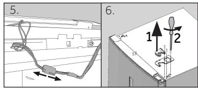 HAIER A3FE635CGJE - A3FE635CMJ - Étapes de montage (fig. 10.9): - 3