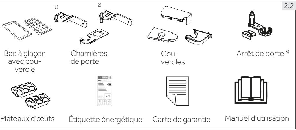 HAIER A3FE635CGJE - A3FE635CMJ - Accessoires - 1